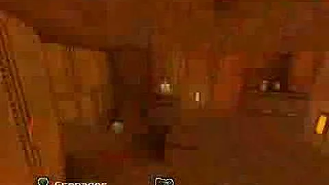 Quake II q2dm1 box jumps