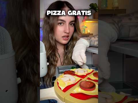 Te preparo una PIZZA 🍕 #asmr