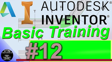 AutoDesk INVENTOR Basic Training 12 ( Projects )