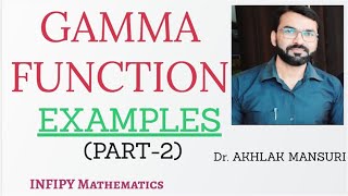Gamma Function | EXAMPLES| BSc 2 Year Maths|Paper-2 | Unit-4