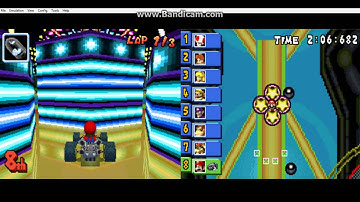Mario Kart DS AR Codes: Bumpers Follow You