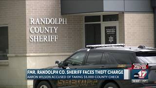 Former Randolph County sheriff repotedly says $5,000 check that led to charge was a ‘thank you’
