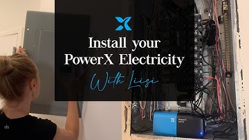 Installing PowerX Electricity Sensor - home energy monitoring
