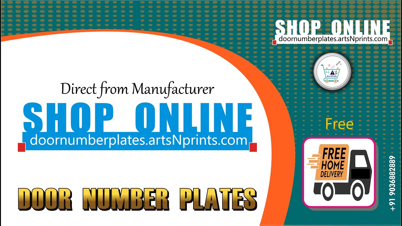 GET 30 DISCOUNT Karnataka Shop online Room number plates direct from
