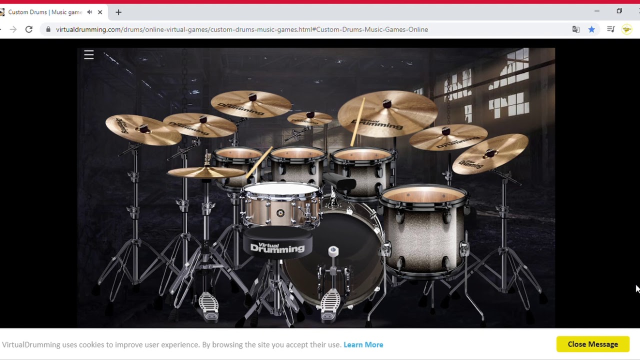 Custom Drums Music games online Build and play your drums Google Chrome