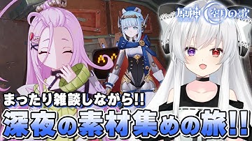 【#原神/雑談】「ナド・クライ」今後の新キャラ「ネフェル」に備えて素材集めいっぱいする！！【Vtuber/Genshinimpact】