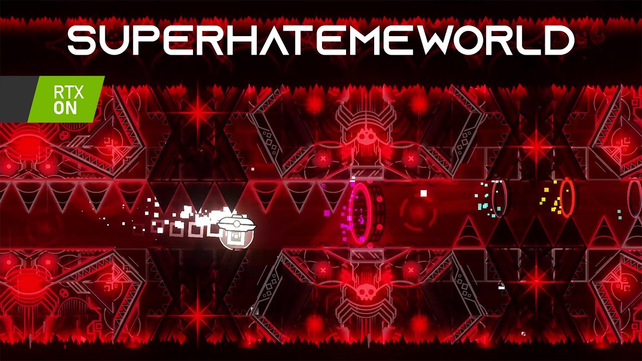 [RTX] SUPERHATEMEWORLD | Geometry Dash - YouTube