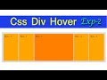 Div Box hover effect using Html and Css | Exp - 2 | Web Zone