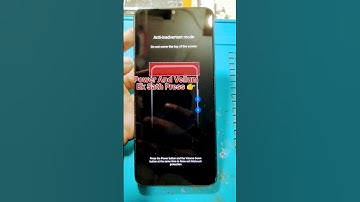 Tecno Infinix Mobile Anti-inadvertently mode Problem Solve #mobiletechnology #shorts