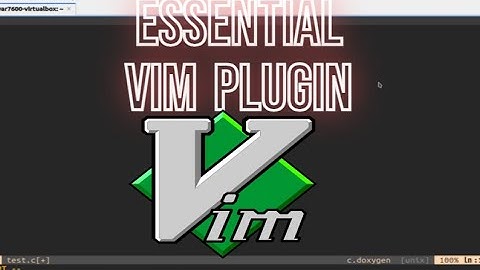essentials vim plugin