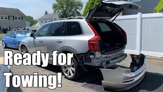 DIY Stealth Hitch install on a Volvo XC90 (SPA  similar to XC60, V90)