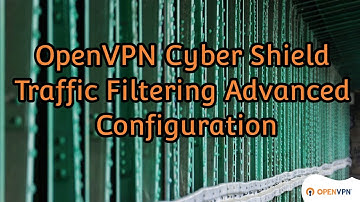 OpenVPN Cyber Shield Traffic Filtering Advanced Configuration