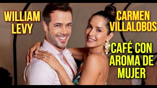 Carmen Villalobos y William Levy protagonizarán Café versión Telemundo -  YouTube