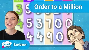 Order and Compare Numbers to a Million - Maths Concepts