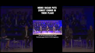 Mehdi Hasan Puts Zionists In Their Place palestine gaza mehdihasan