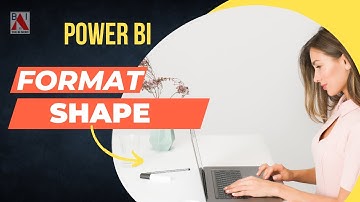 FORMAT SHAPE Power BI QUICK and EASY in 1 Minute