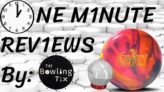 One Minute Reviews: Storm Gravity Evolve by The Bowling Fix
