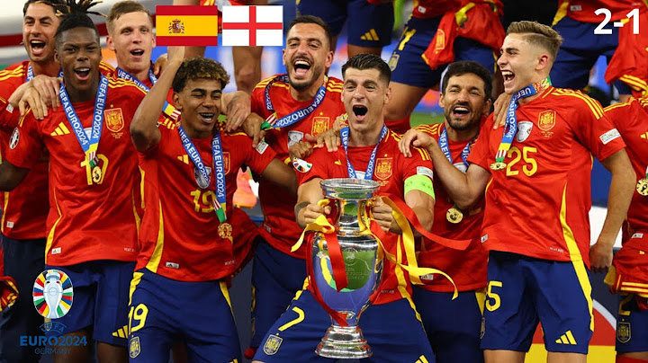 L'ESPAGNE S'IMPOSE FACE A L'ANGLETERRE 2-1 EN FINALE ET REMPORTE L'EURO 2024 ! ( ET C'EST MÉRITÉ...)