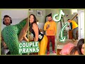 Don&#39;t look at her a** challenge !!! 😜 Tiktok couple pranks