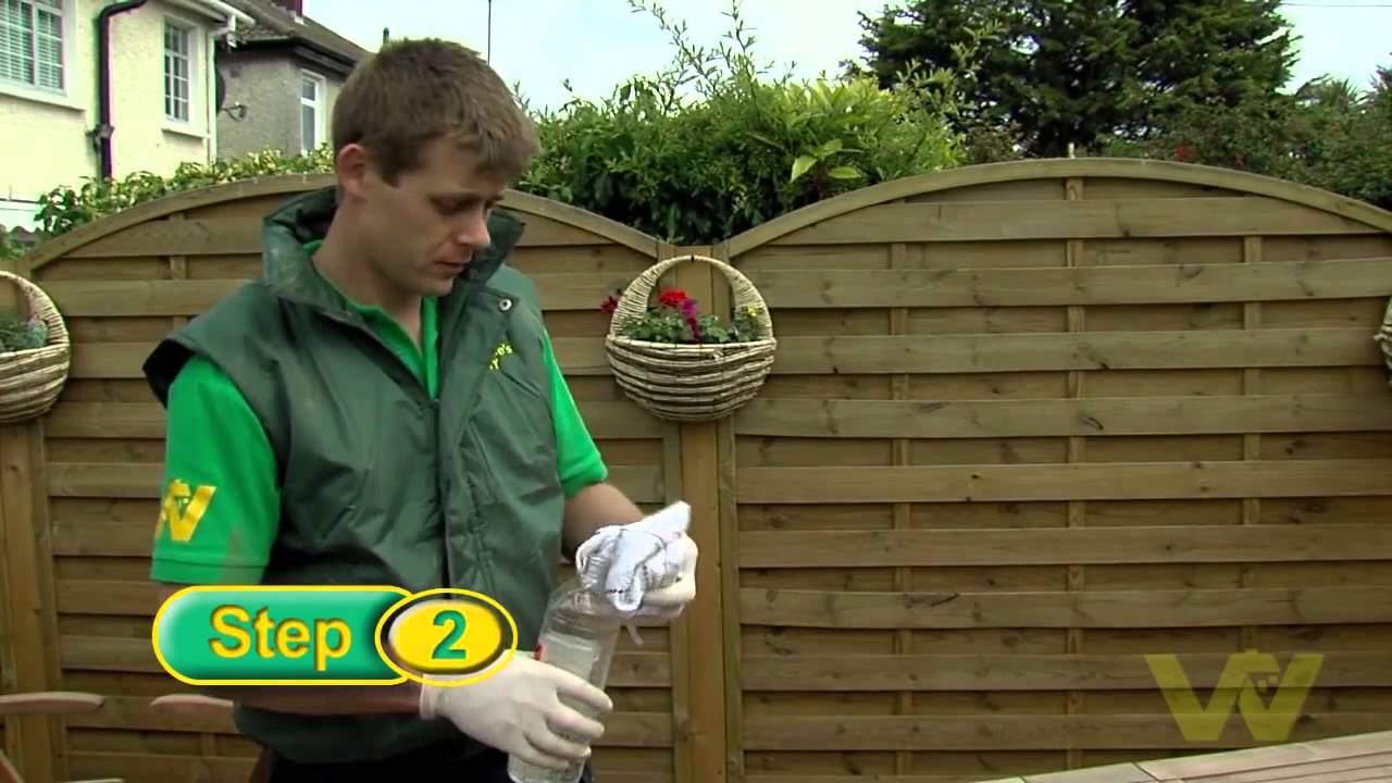 How to Rejuvenate Wooden Patio Furniture YouTube