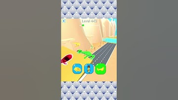 Shape shifting2 game level #443   hyper casual game #shapeshifting  #gameplay #gaming #shortvideo