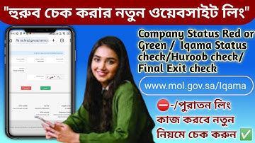 নতুন নিয়মে হুরুব চেক / Final exit check 2026 | Iqama status check without Absher #huroob #finalexit