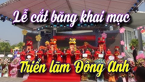 SH.8411. Toàn cảnh lễ cắt băng khai mạc triển lãm CCNT Đông Anh Hà Nội. 28/12/2023.