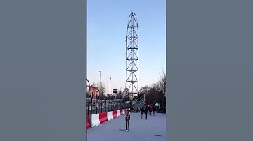 Top Thrill 2 at Cedar Point is back! #topthrill2 #cedarpoint #rollercoaster