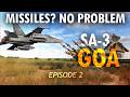 FROM WHERE !?! Surface To Air Missile Attack | SA-3 GOA | DCS World