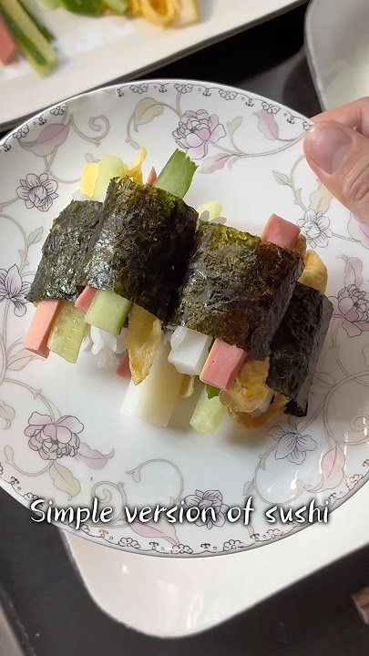 Simple version of sushi