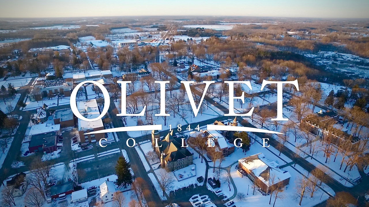 Olivet College Covered In Snow YouTube