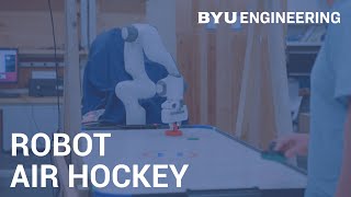 Playing Air Hockey Against Robots
