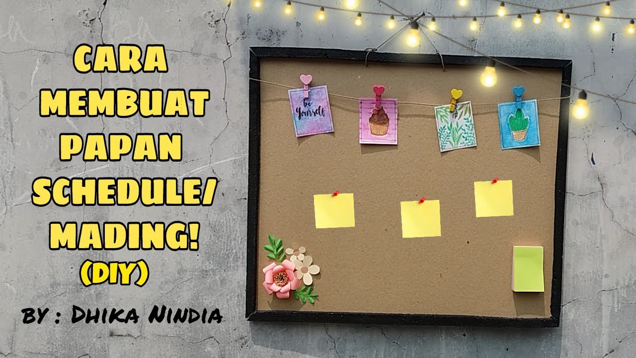 25 Inspirasi Keren Kertas Karton Hiasan Mading  Kreatif 