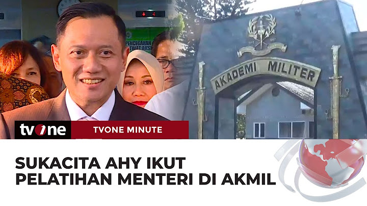 Prabowo Boyong Para Menteri ke Akmil Magelang, AHY Senang Bisa Nostalgia | tvOne Minute