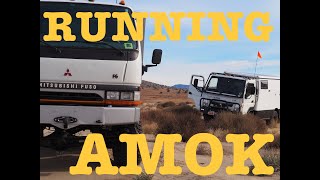 Earthcruiser Off Road test with FIDO Expeditions  Mitsubishi Canter FG Camper Little Sahara OHV Park