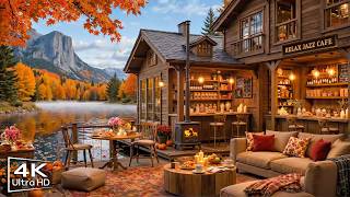 Relaxing Autumn Jazz at Cozy Coffee Shop Ambience Smooth Jazz Instrumental Music for Work Focus