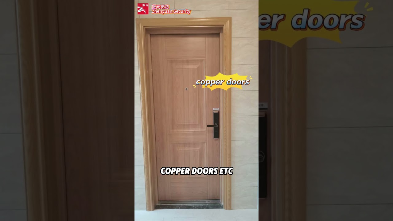 All-aluminum armored door, copper door customization