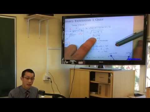 Preliminary Extension 1 Assorted Quiz (#5: Differentiation & Trigonometry)