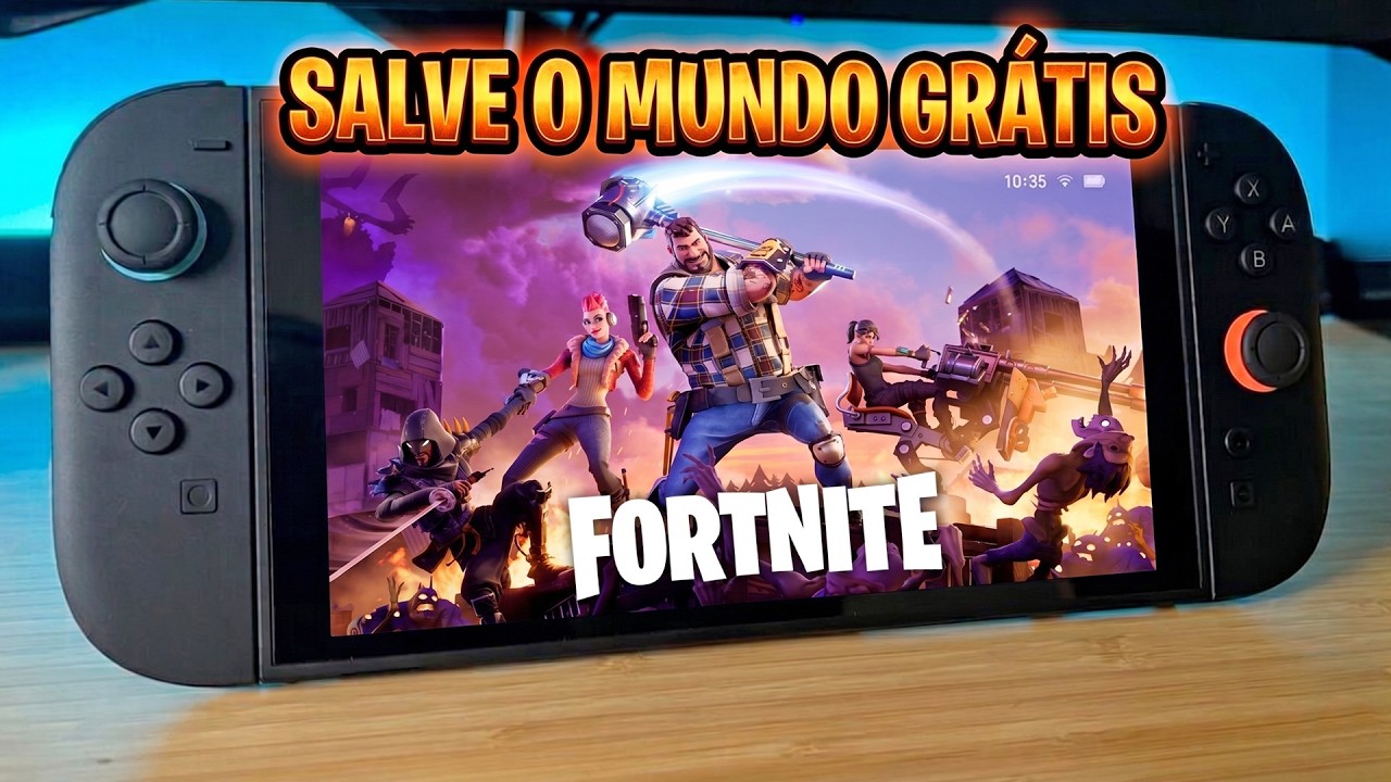 FORTNITE SAVE THE WORLD FREE - TESTING THE SWITCH 2 VERSION - YouTube