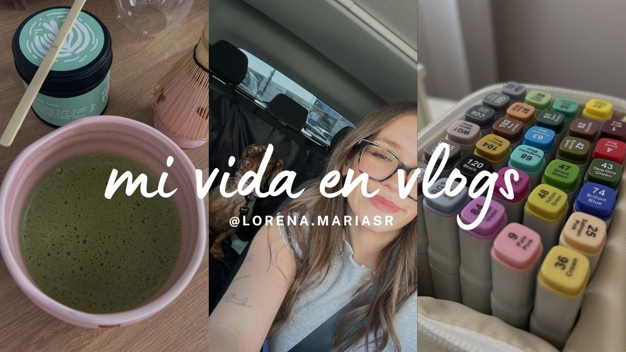 VLOG | Un día conmigo, haul papelería, cómo preparo mi matcha en casa, y un poquito de gym...