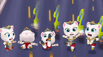 UP GAME 2023: Talking Tom Gold Run 🐭🚗🐰: Running Cat Free Kick#Part 82 || Walkthrough, Android Games