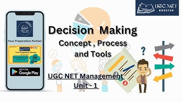 Decision Making - Concept, Process and Types | UGC NET Management Unit -  1