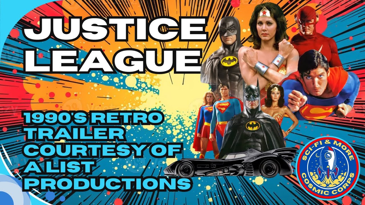 Retro Justice The Justice League: 1990s Retro Trailer - YouTube