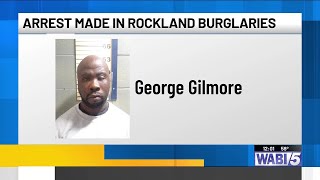 Rockland police arrest man in connection with multiple burglaries