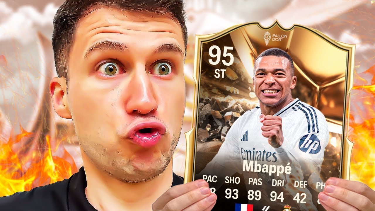 WL COM A PIOR CARTA DO JOGO, ESSE MBAPPÉ É UMA FARSA 😡 EA FC 25 ULTIMATE TEAM