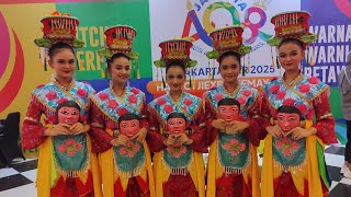 Tari Topeng Bereg Samba/ Yayasan Sanggar Kinang Putra/LombaTariBetawi#taribetawi#sanggarkinangputra