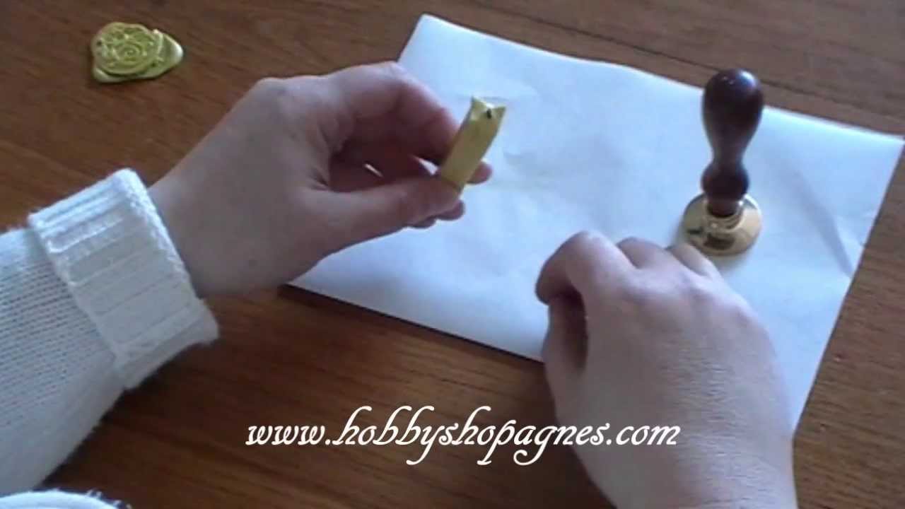 How to make wax seals with a glue gun