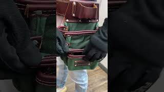 FUERI Tool Belt for Men, Heavy Duty Nylon and Leather 26 Pockets #fueri #usa #carpenter #leather