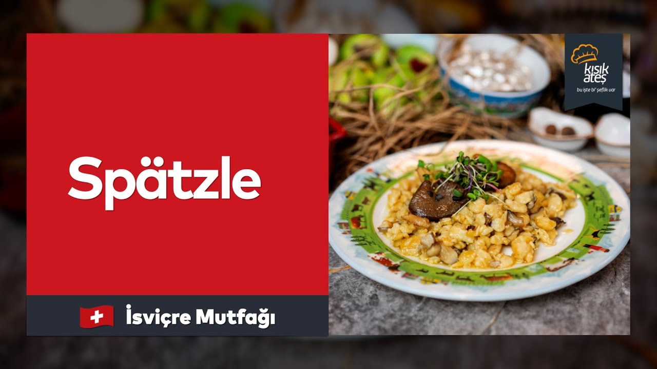 Spätzle Tarifi #spätzle #kısıkateştarifleri #dünyamutfağı #kısıkateştv #yemektarifleri
