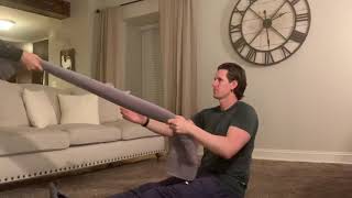 Long-Seated One-Arm Eccentric Partner Towel Row